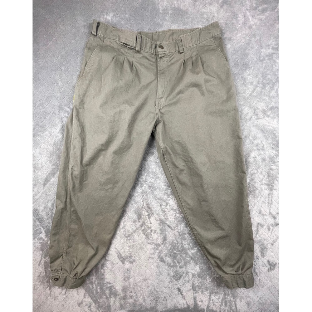 Pampero Argentina Workwear Pants Khaki Cotton Size 56 Tool pocket